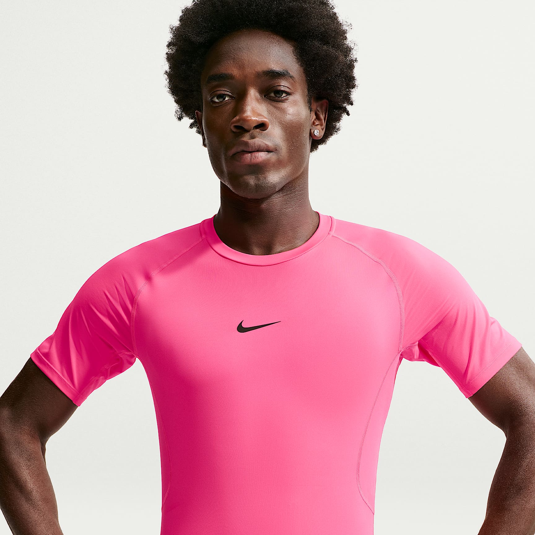 Nike Pro Men's Dri-FIT Tight Short-Sleeve Fitness Top. Nike.com